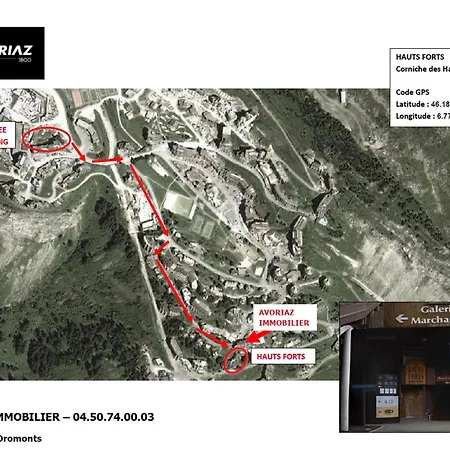 Bel A - Village Hauts Forts, 6 Pers, 66m² Avec Terrasse, 3 - Fr-1-633-8 * Avoriaz